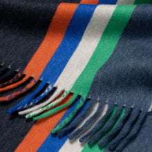 Charger l'image dans la galerie, Echarpe en laine vamba, tompson, navy green