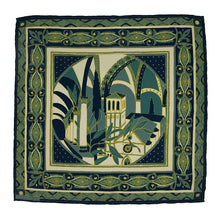 Charger l'image dans la galerie, Carré de soie Assisi in cobalt