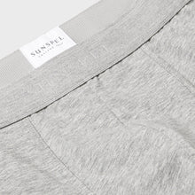 Charger l'image dans la galerie, Boxer Sunspel gris chiné (pack de 2)