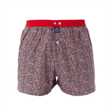 Charger l'image dans la galerie, Caleçon McAlson Fleurs ceinture rouge